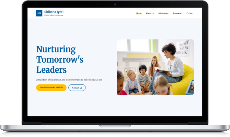 Service provider website